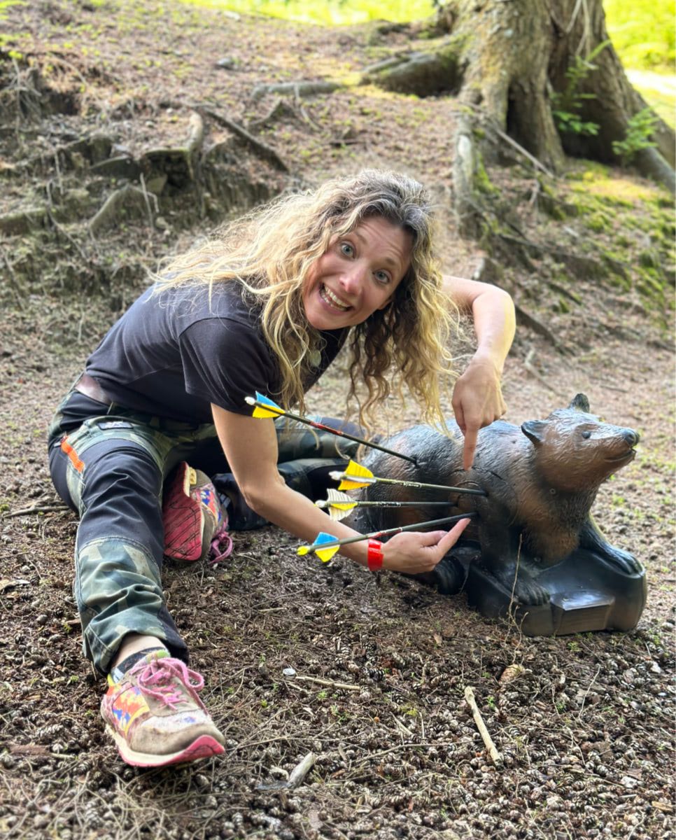 Bodnik Bowhunter Challenge Romania 2025 - Laura hat getrofen