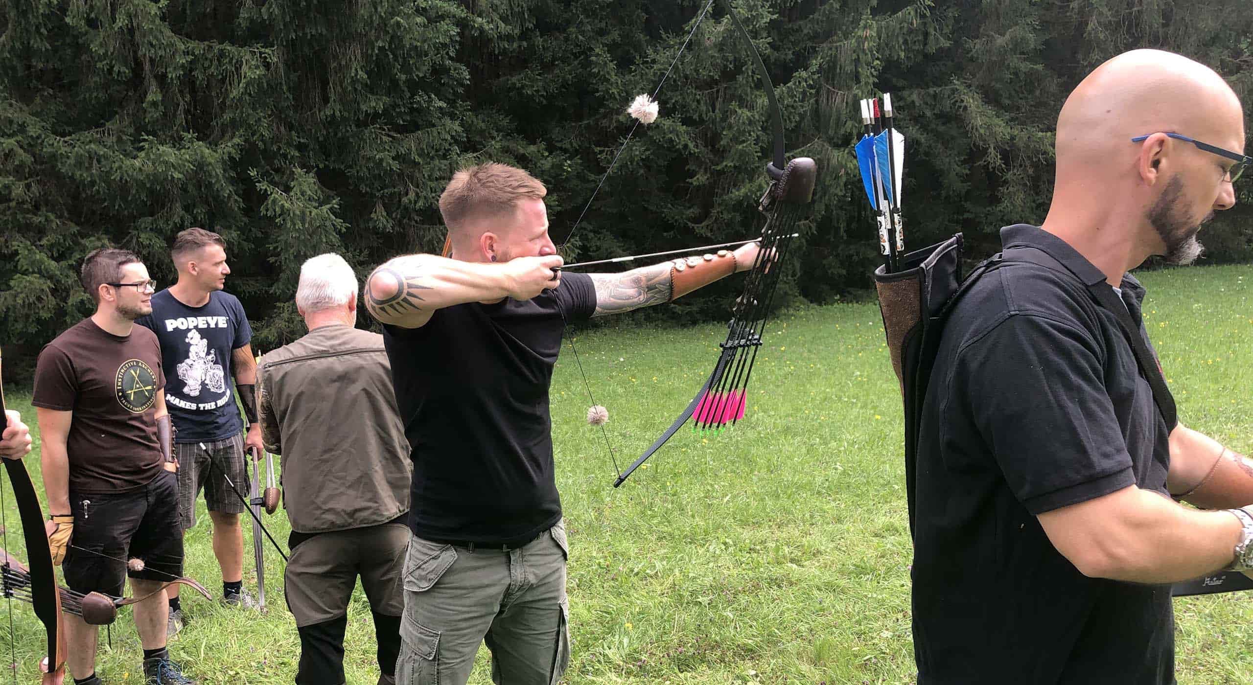 Training Course in instinctive archery with Henry Bodnik