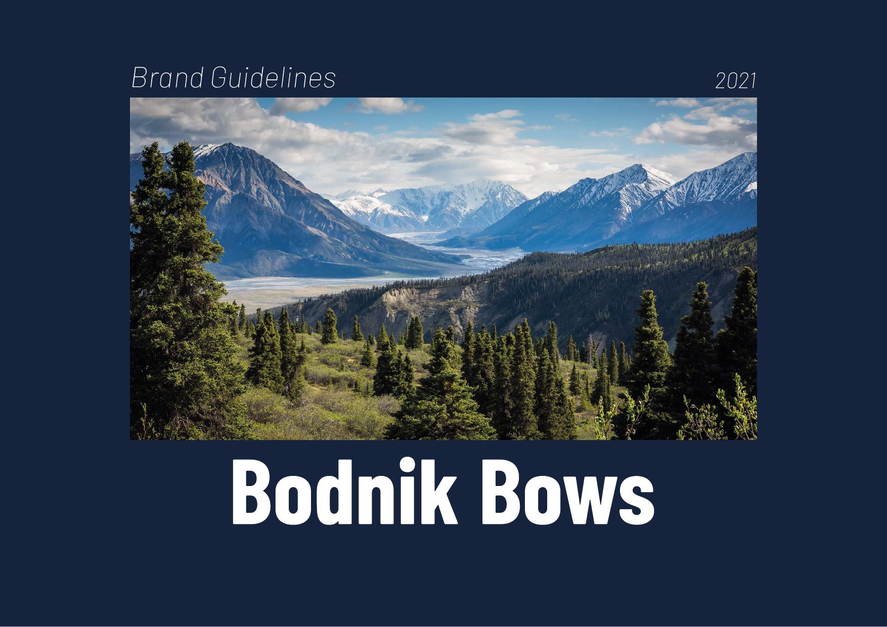 Bodnik Bows Brand Guidelines